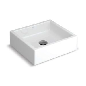 BACHA RECTANGULAR BLANCO - DECA APOYO.