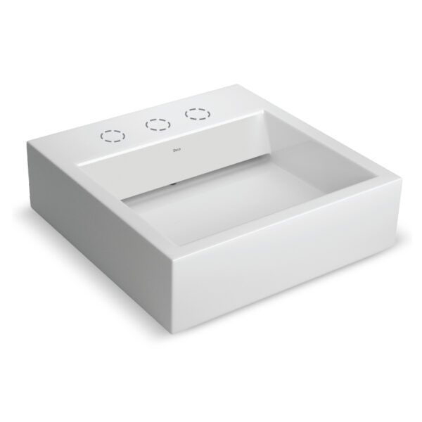 BACHA RECTANGULAR BLANCO - DECA APOYO.