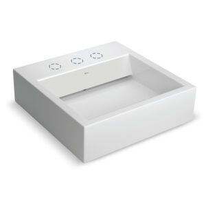 BACHA CUADRADA BLANCO - DECA APOYO.