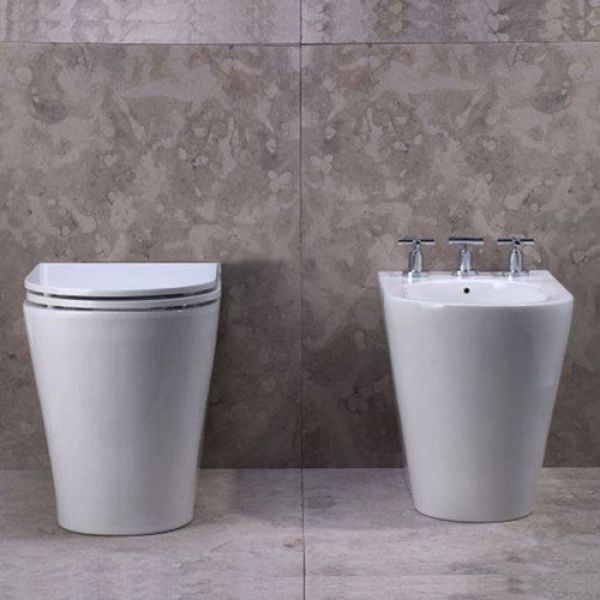 BIDET 1 AGUJERO LINEA LINK BLANCO DECA - Image 2